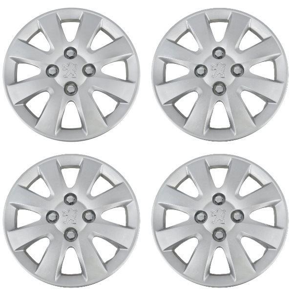 قالپاق چرخ مدل GM1000 سایز 14 اینچ مناسب برای پژو SLX بسته 4 عددی